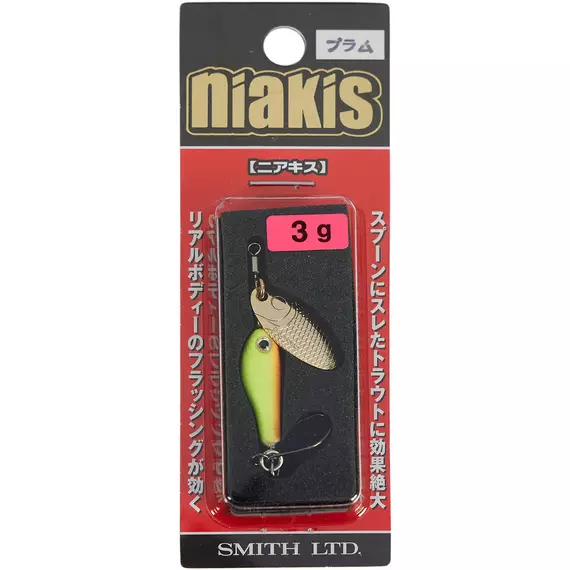 Блешня Smith Niakis 48mm 3.0g #18 Plum, фото , изображение 2